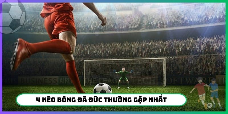 4 kèo bóng đá Đức thường gặp nhất