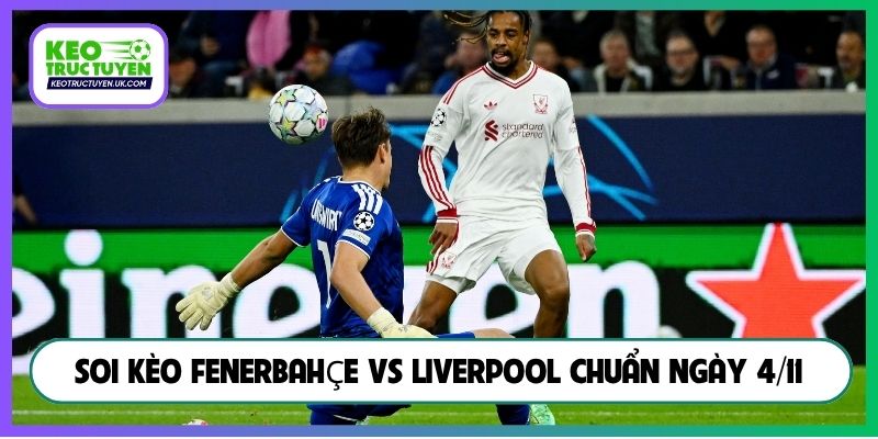 Soi kèo Fenerbahçe vs Liverpool chuẩn ngày 4/11